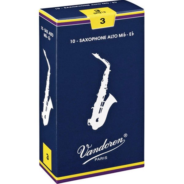 Vandoren Vandoren SR213-U Alto Saxophone Traditional Reed - Strength No.3 SR213-U